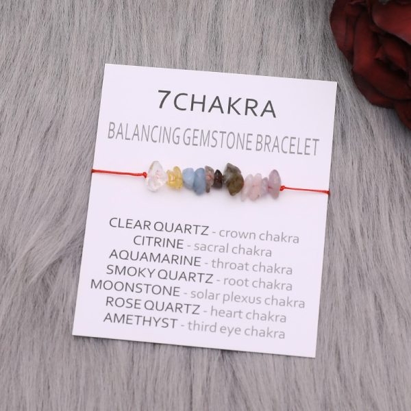 Il Bracciale dei 7 chakra